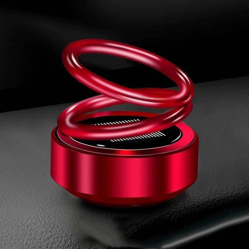 Solar Auto-Rotation Car Air Freshener