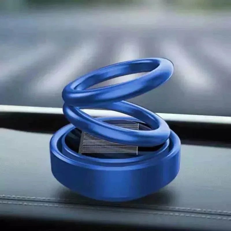 Solar Auto-Rotation Car Air Freshener