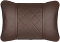 Luxury NAPPA Headrest Compatible For Mercedes Maybach S-Class Leather Lumbar Pillows Car Neck Travel Seat Cushion Support Car Accessories(Style 4)