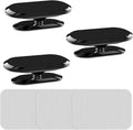 [3 Pack] Car Magnetic Phone Mount, Upgrade 8X Magnets Strong Magnet Cell Phone Holder,Dashboard 360° Rotation & Degrees View, for All Smartphone and Cellphone