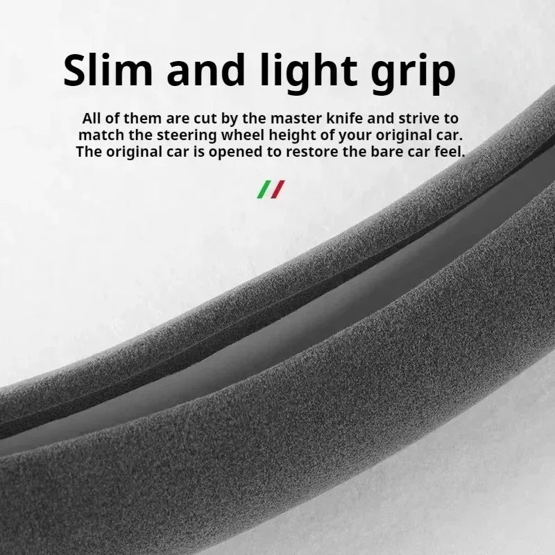 MG Anti-Slip Suede Steering Wheel Cover for MG4 MG3