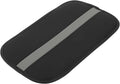 Car Armrest Cushion Pad Non-slip 12.20"x7.09" Seat Box Cover Protector Microfiber Leather Black,Gray Center Console Lid