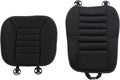 Ejoyous Car Seat Cushion with Back Support Pillow, Memory Foam Driving Seat Cushion and Lumbar Pillow for SUV Trucks Office Chair (Black)