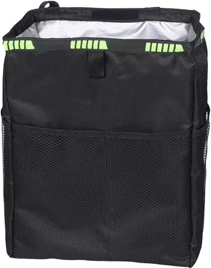 Car Seat Back Organizer Waterproof Large Capacity Hanging Storage Bag Multipurpose Car Trash Can for Backseat Travel Automotive Storage Organizer