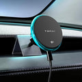 for Tesla Phone Mount Model 3 Highland 2024 & 2025, 15W Qi2 Wireless Charger Strong Magnetic Phone Holder for All 4-6.9'' Smartphones, Base Airvent Adjustable, Anti-Slip Mount