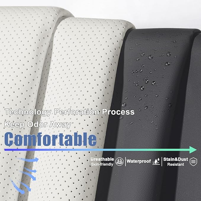 AREKA 2 Seat Covers for Honda Civic 2002-2026 Breathable Car Seat Covers,Anti-Slip Waterproof Car Seat Protectors with Airbag,Automotive Vehicle Cushion with Storage Pockets (Standard,Gray)