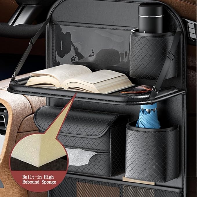 Car Seat Back Organizer for Ford Mustang (S197) 2005 2006 2007 2008 2009 2010 2011 2012 2013 2014 Durable Waterproof Storage Bag Backseat Organizer Protector Accessories