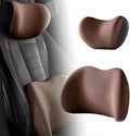 Car Lumbar Support Pillow and Car Neck Pillow for Mercedes-Benz ML-Class (W164), Ergonomic Car Seat Headrest Lumbar Cushion for Back Pain Relief,Black-Lumbar Cushion