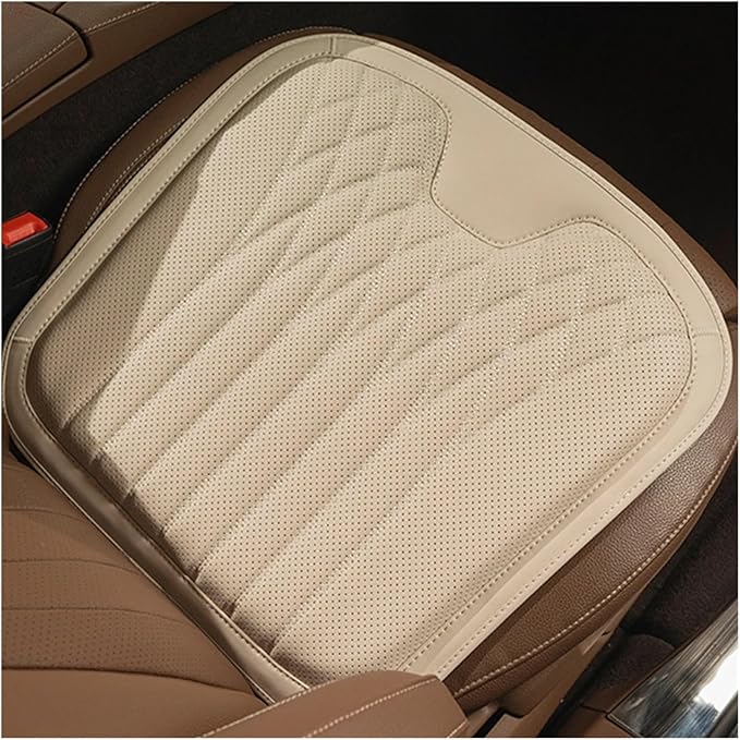 KAnduo M Car Seat Cushion for BMW All Model I3 I4 I8 X1 X2 X3 X4 X5 X5M X6 X7 Z4 Car Lumbar Support Pillow Auto Seat Waist Back Cushion Y (Color : Beige B)