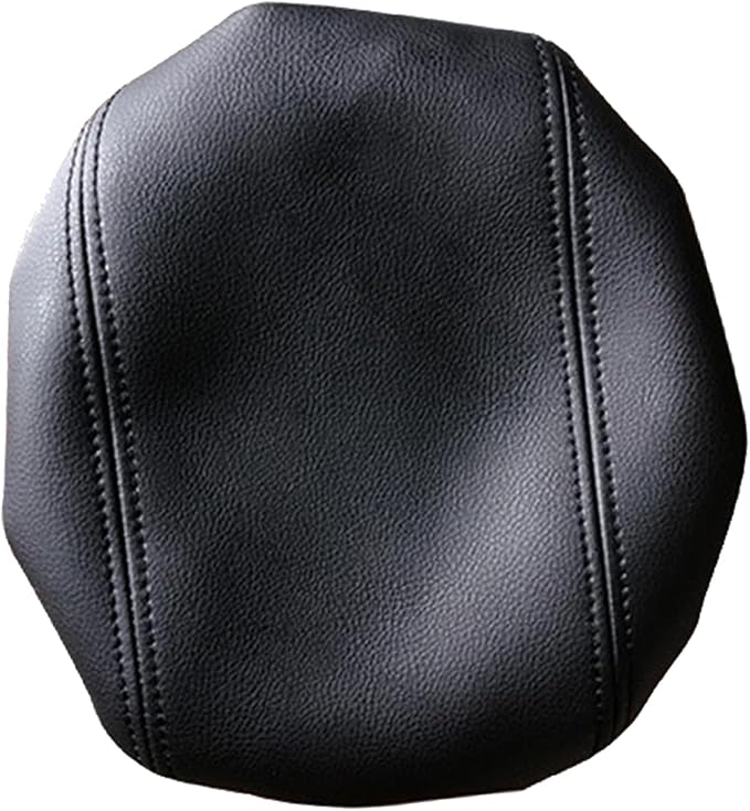 O SHI CAR Center Console Cover for BMW X1 2016 2017 2018 2019 2020 2021,Microfiber Leather Armrest Covers，Customized Armrest Cover Leather Arm Rest Covering for Car,Black