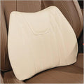 KAnduo M Car Seat Cushion for BMW All Model I3 I4 I8 X1 X2 X3 X4 X5 X5M X6 X7 Z4 Car Lumbar Support Pillow Auto Seat Waist Back Cushion Y (Color : Beige C)