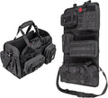 Universal Tactical Car Seat Back Organizer Patrol Bag Tactical Molle Vehicle Organizers with 5 Detachable Molle Pouches Multi-function Designed