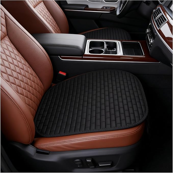 Upgraded Car Seat Covers Front Seats with Storage Bag,Versatile Front Seat Covers for Cars for Protection and Organization,Breathable Bottom Seats Cover for Cars