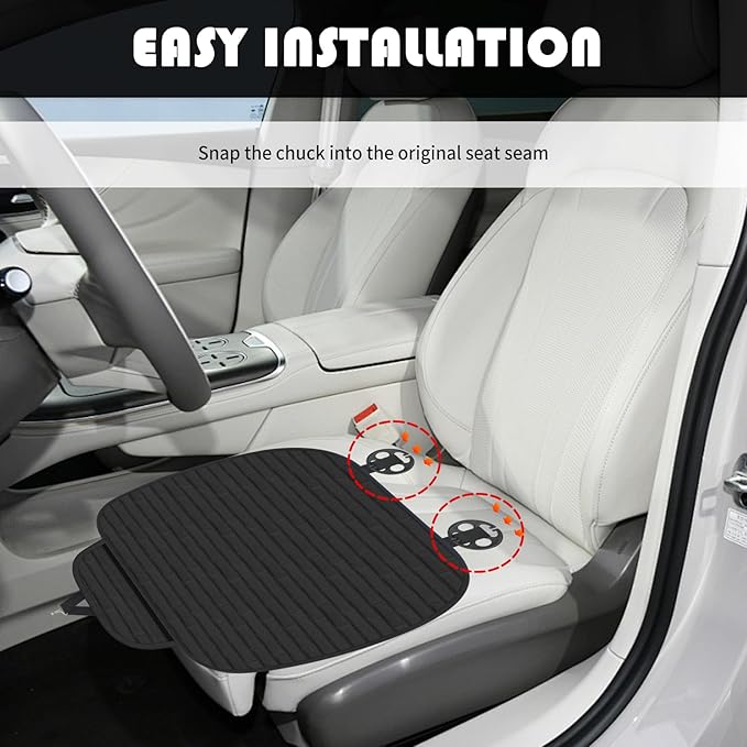 Upgraded Car Seat Covers Front Seats with Storage Bag,Versatile Front Seat Covers for Cars for Protection and Organization,Breathable Bottom Seats Cover for Cars
