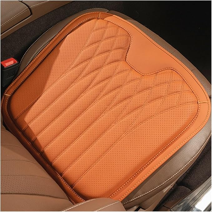 KAnduo M Car Seat Cushion for BMW All Model I3 I4 I8 X1 X2 X3 X4 X5 X5M X6 X7 Z4 Car Lumbar Support Pillow Auto Seat Waist Back Cushion Y (Color : Orange B)