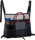 Eing Car Seat Back Organizer - Large Capacity Storage for Purses, Handbags & Kids' Items - Black