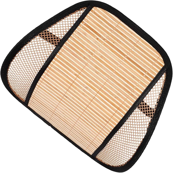 Lumbar Support Cushion for Car Seat Home Ergonomic Back Rest Pillow Breathable Mesh Cover for Lower Versatile Use for Office Chair Travel