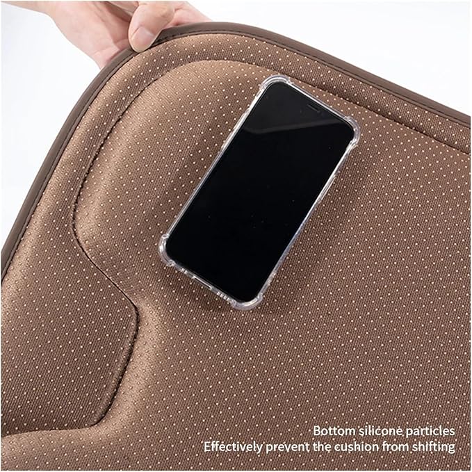 KAnduo M Car Seat Cushion for BMW All Model I3 I4 I8 X1 X2 X3 X4 X5 X5M X6 X7 Z4 Car Lumbar Support Pillow Auto Seat Waist Back Cushion Y (Color : Orange C)