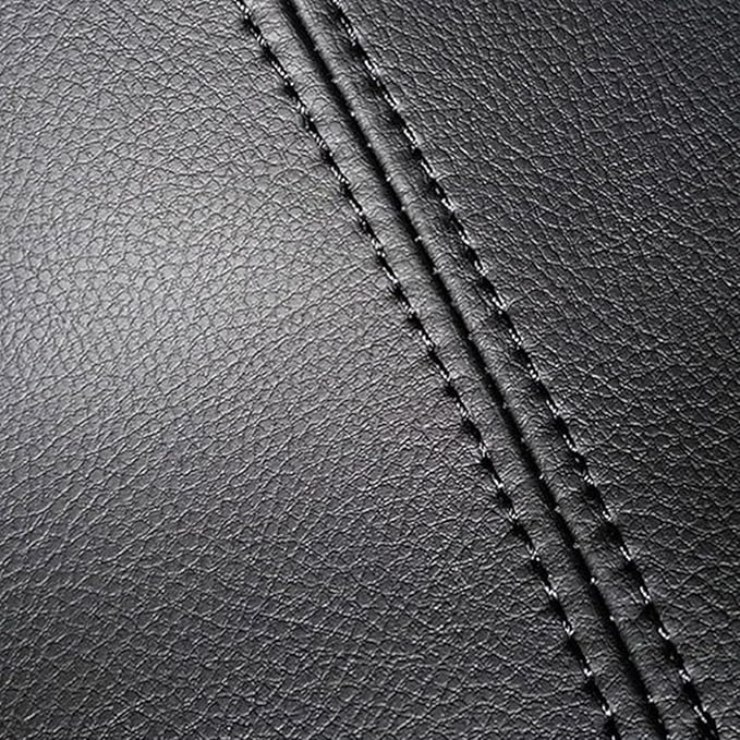 O SHI CAR Center Console Cover for BMW X1 2016 2017 2018 2019 2020 2021,Microfiber Leather Armrest Covers，Customized Armrest Cover Leather Arm Rest Covering for Car,Black