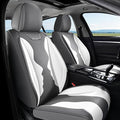 Coverado Car Seat Covers, Front Covers for Cars, Car Seat Cover Front Seats, Automotive Seat Cover, Waterproof, Leather Car Seat Cushion, Universal Interior Covers Seat Protectors for Most Cars