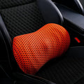 Car seat Cushion Lumbar Support car backrest Cushion Lumbar Protection Lumbar Pillow Driver's seat Lumbar Support in car (Orange)