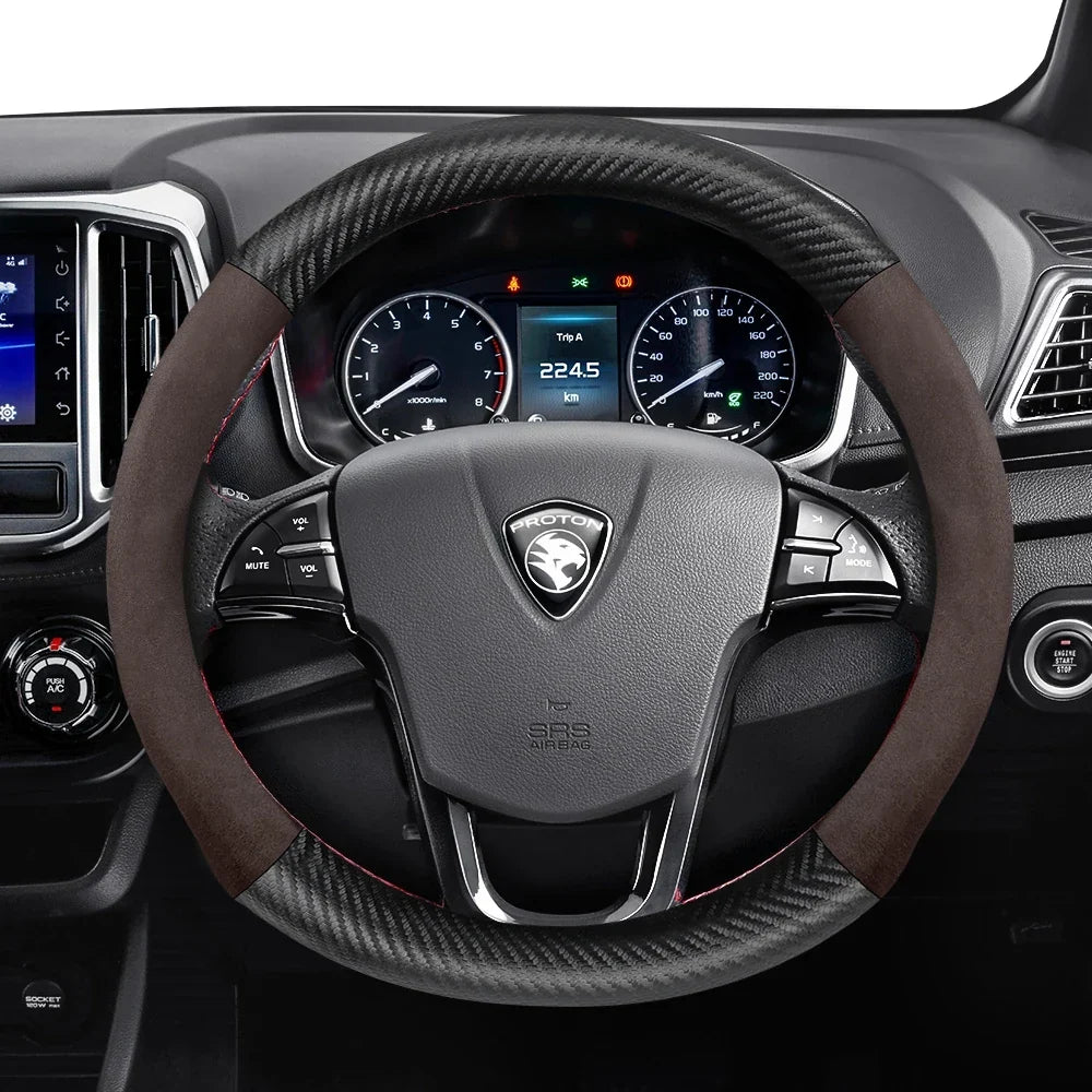 Proton Suede Steering Wheel Cover