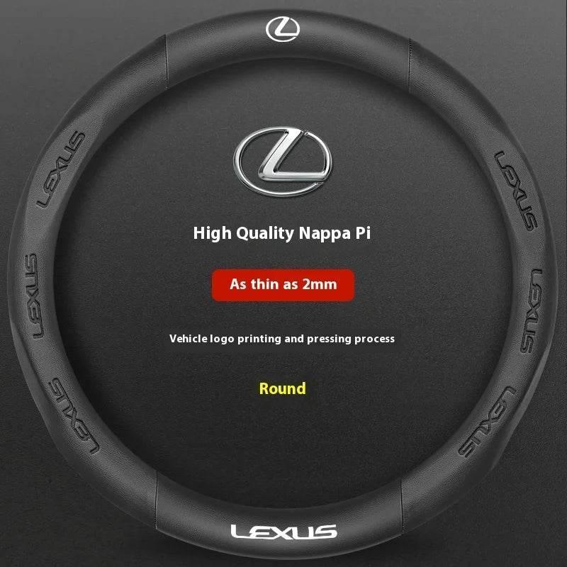Lexus F SPORT Carbon Fiber Leather Steering Wheel Cover