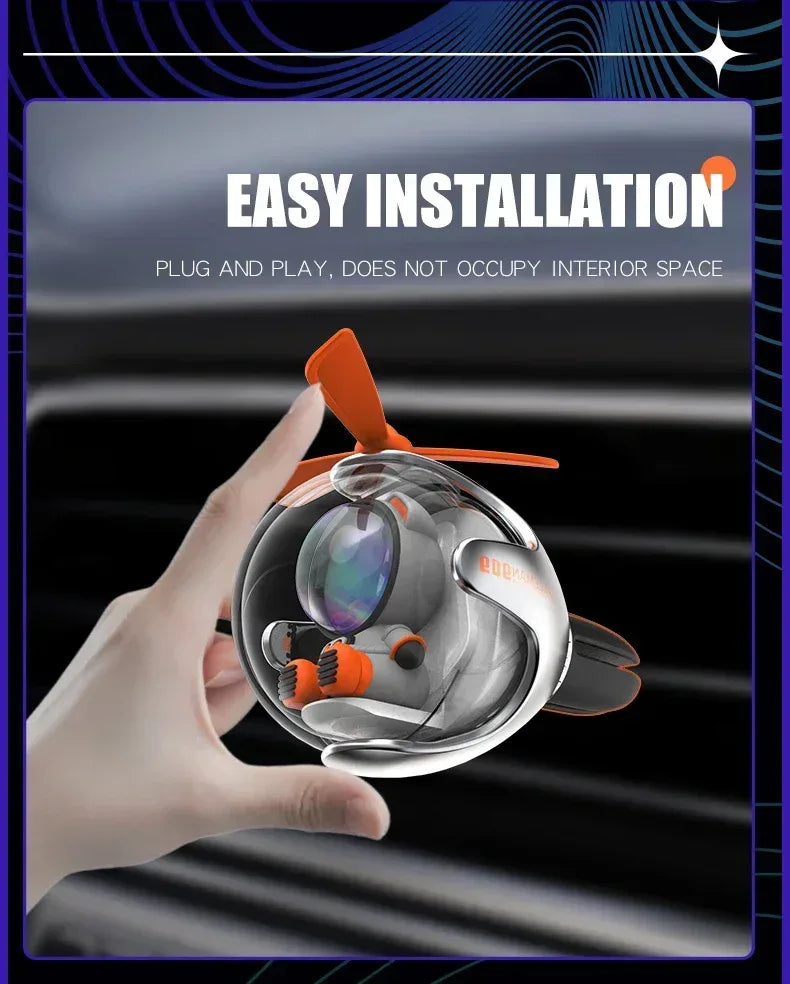 Helicopter Propeller Car Air Freshener Vent Clip Diffuser