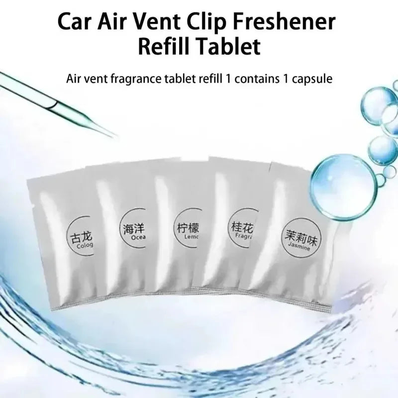 Refill Air Freshener Perfume Tablets 5/10 pcs