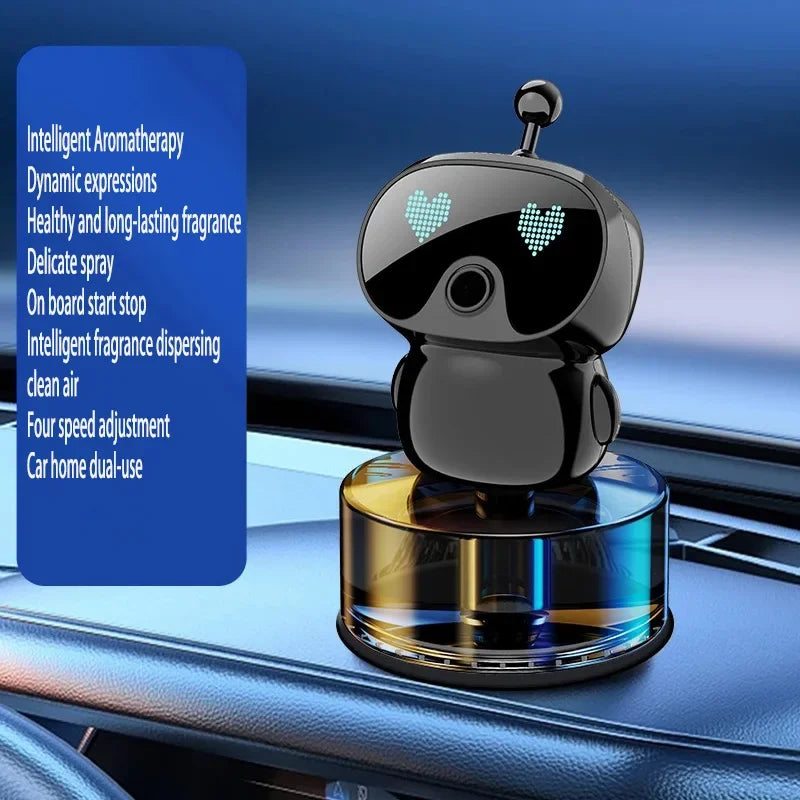 AI Smart Car Aroma Diffuser with 4-Level Adjustable Scent Control