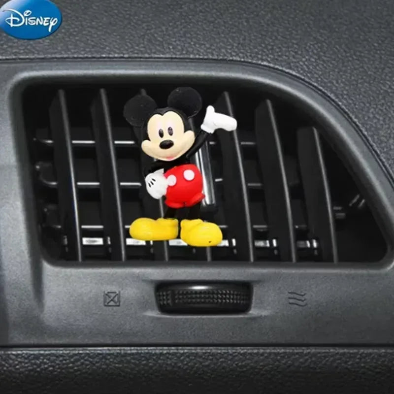 Disney Mickey Mouse & Duck & Winnie the Pooh Kawaii Style Car Air Freshener Clip