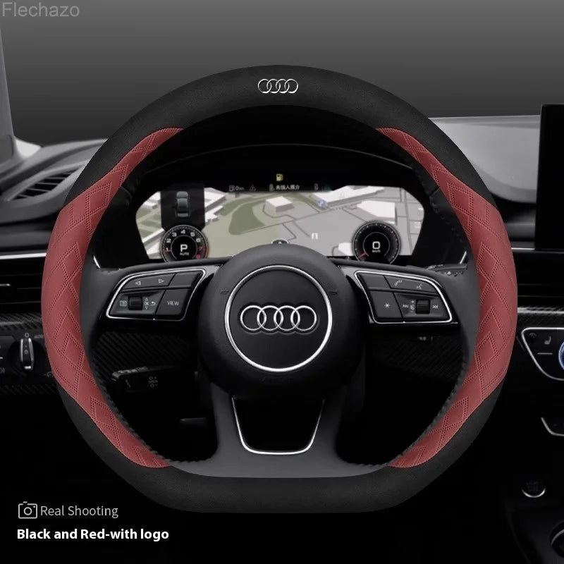 Audi Suede Steering Wheel Covers
