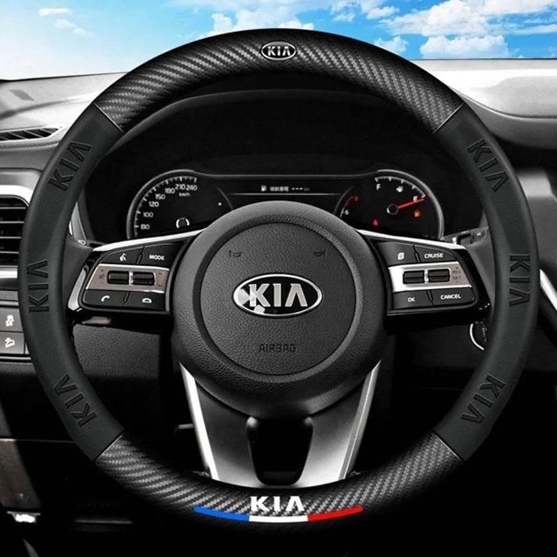 Kia Leather Steering Wheel Cover