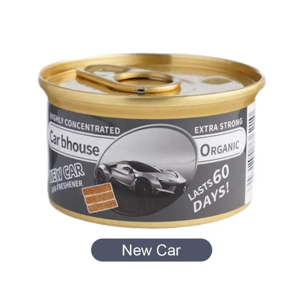 Bubble Gum Scent Car Air Freshener Organic Can Odor Eliminator