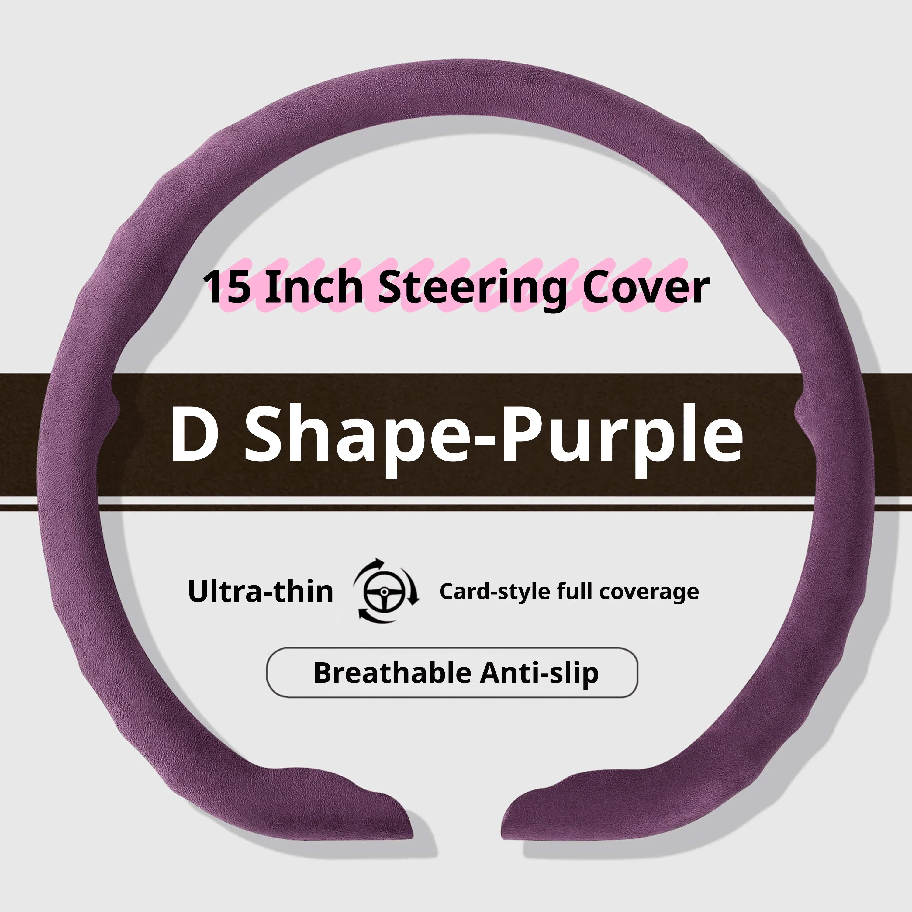 Genesis Ultrasuede Steering Wheel Cover