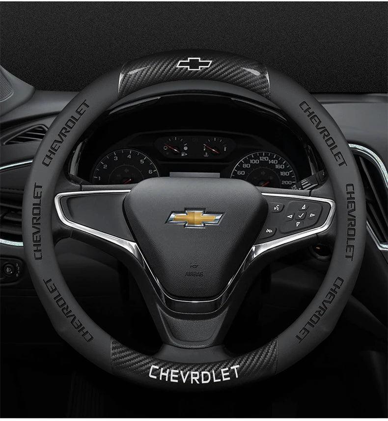 Chevrolet Cruze Silverado Tahoe 3D Embossed Steering Wheel Cover