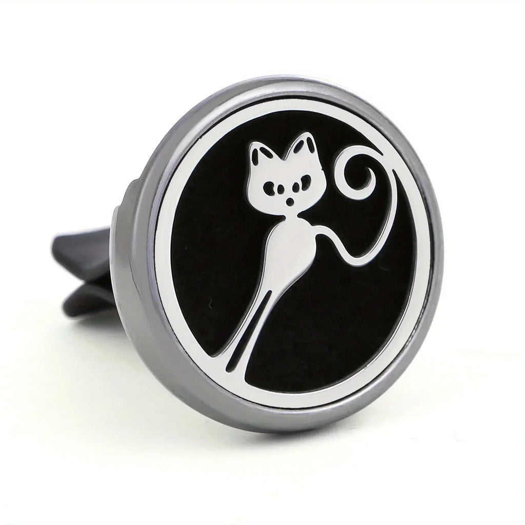 Refillable Car Air Freshener Vent Clip with 10 Pads