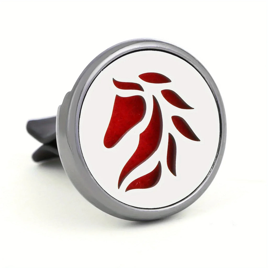 Refillable Car Air Freshener Vent Clip with 10 Pads