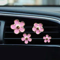 Cute Flower Car Air Vent Perfume Clip Air Freshener