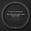 Opel Suede Leather Steering Wheel Cover