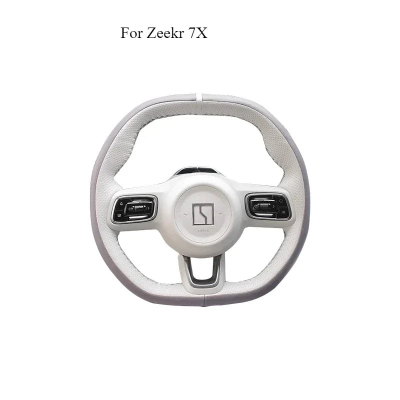 Zeekr 7X Premium Hand Stitched Leather Steering Wheel Cover