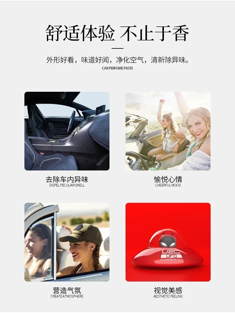 UFO Alien Car Aromatherapy Diffuser - Air Vent Mount