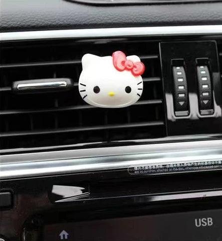 Hello Kitty Car Air Freshener Vent Clip Aromatherapy Ornament