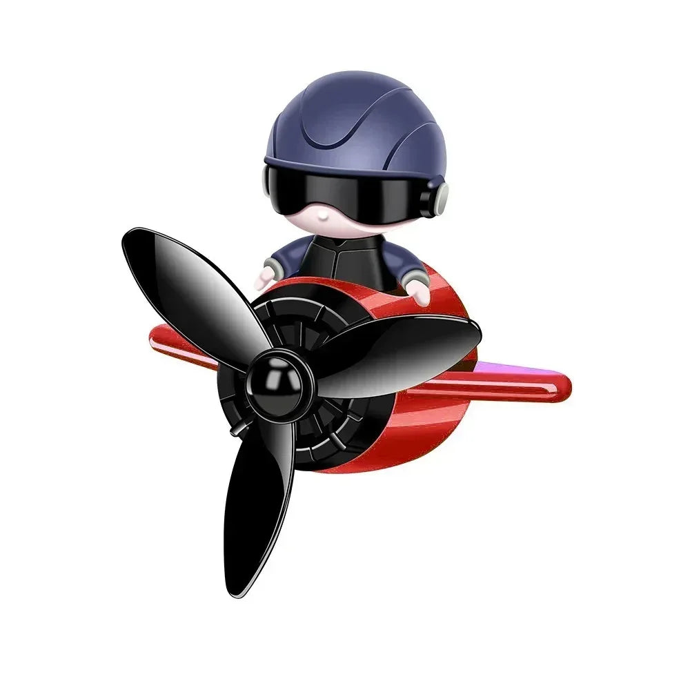 Universal Car Air Freshener Diffuser - Rotating Propeller Design