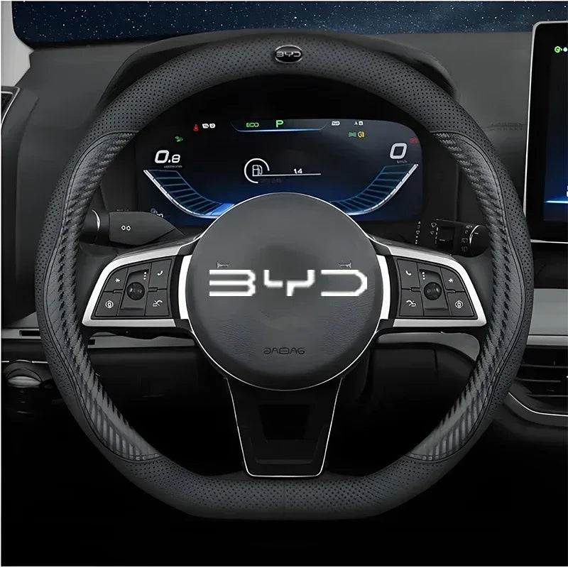 BYD Song Plus Leather Steering Wheel Cover