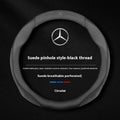 Mercedes Suede Leather Steering Wheel Cover