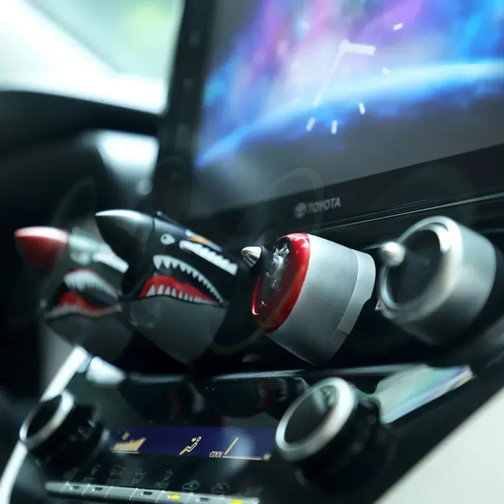 Car Air Freshener Rotating Propeller Fan Diffuser