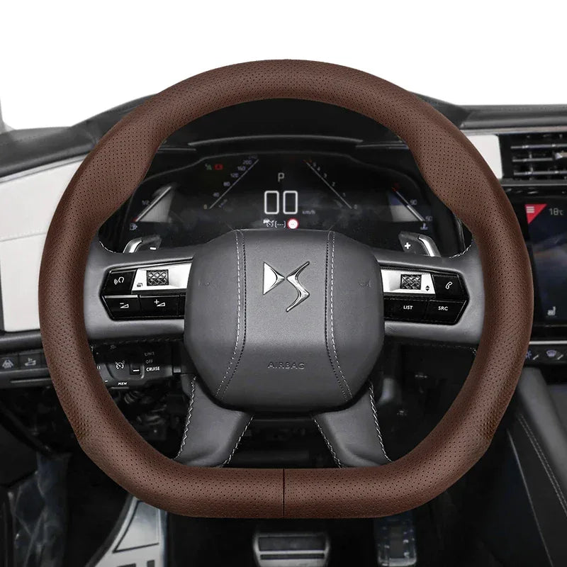 DS Déesse Ultra-Thin Microfiber Leather Steering Wheel Cover