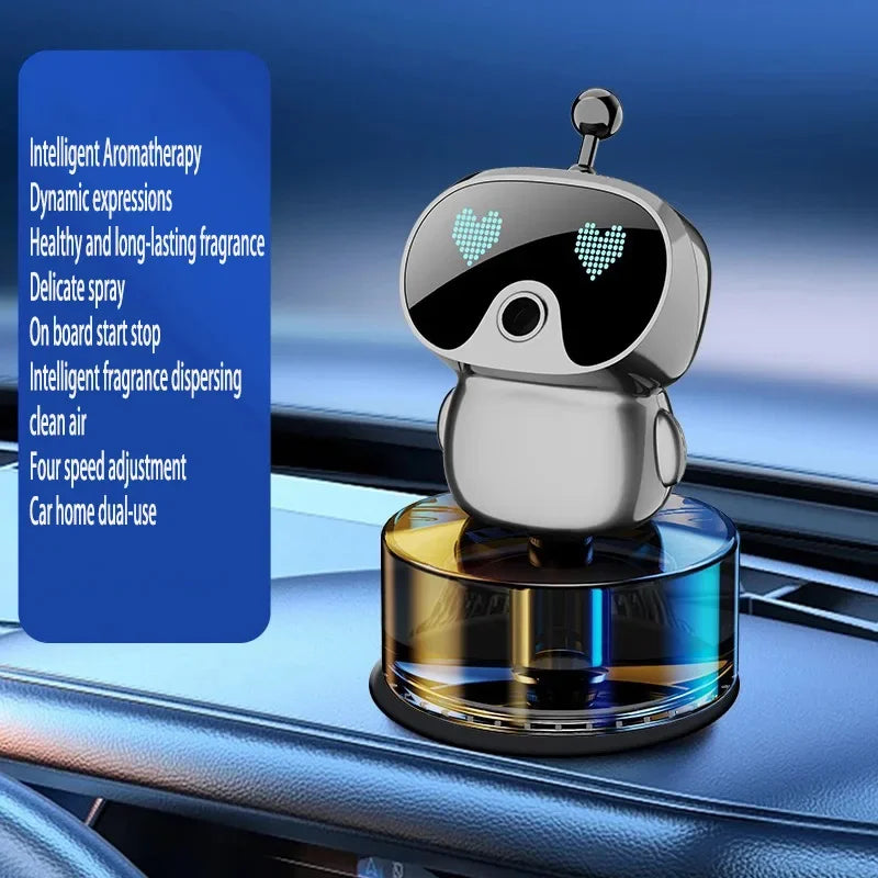 AI Smart Car Aroma Diffuser with 4-Level Adjustable Scent Control