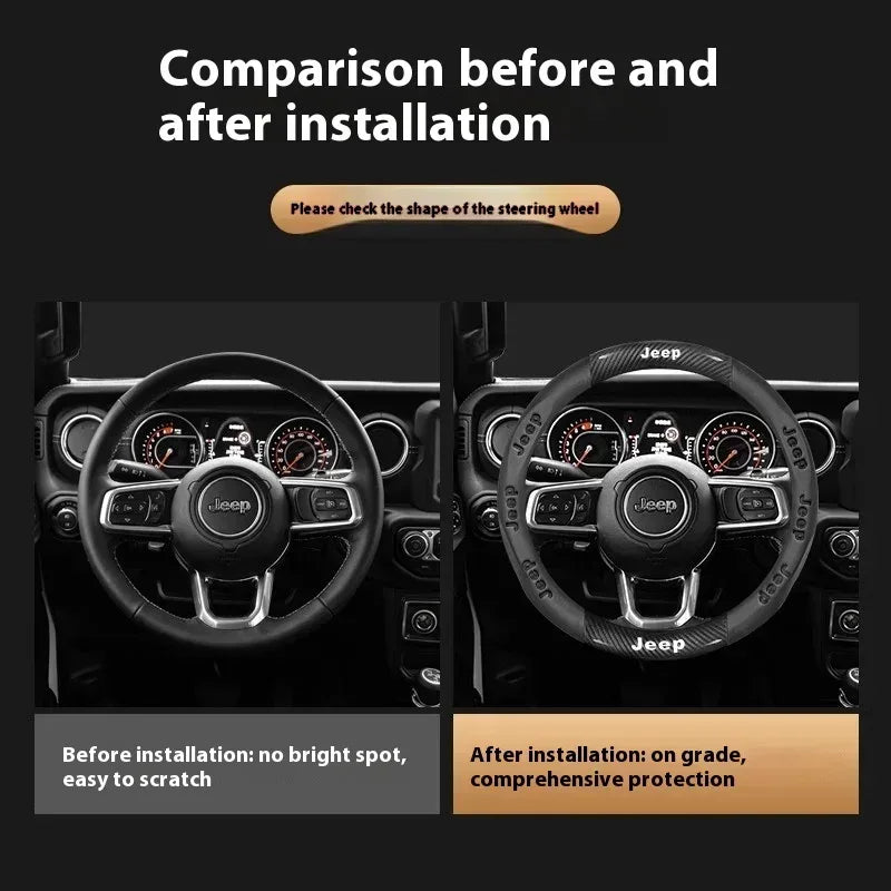 Jeep Wrangler Car Steering Wheel Cover